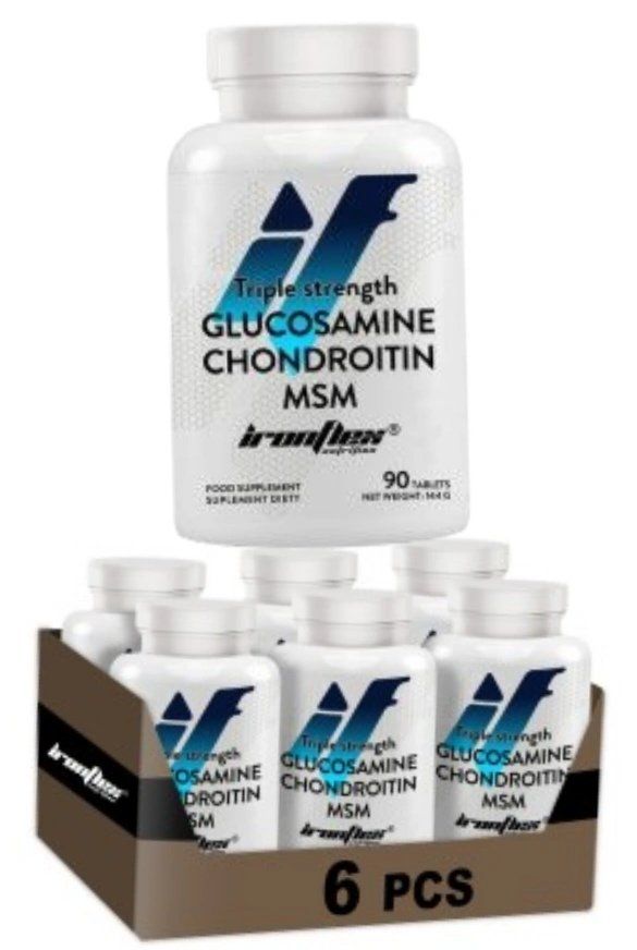 GLUCOSAMINE
CHONDROIIN
MSM
PACK DE 12