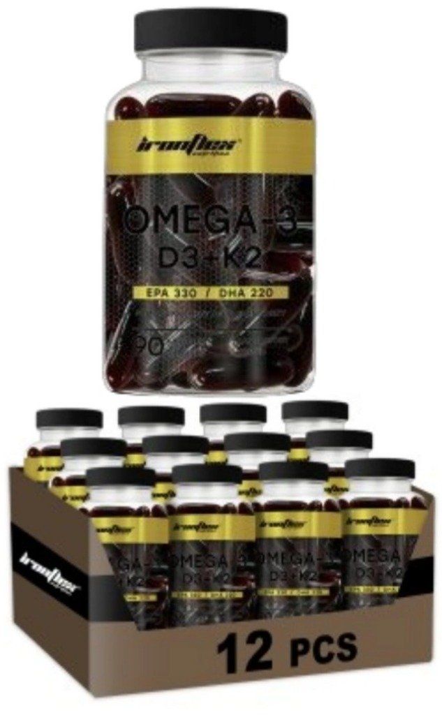 OMEGA3 + D3 + K2 +VITAMINE E
90 COMPRIMES
PACK DE 12