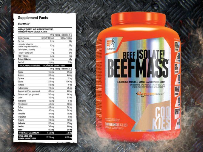 Beef Mass Isolate 3Kg